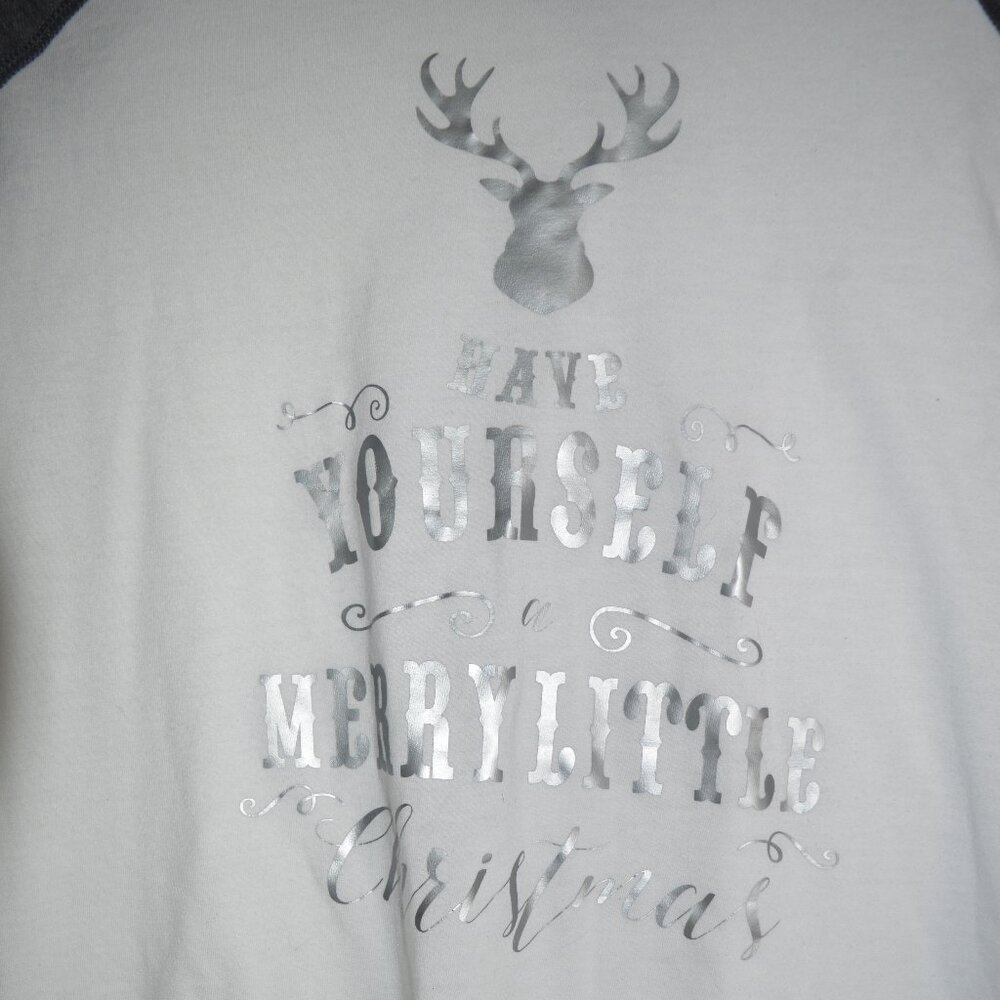 Christmas shirt Men or Women size med Have Yourself a Merry Little Christmas